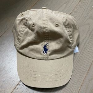 Polo Tan Baseball Cap- 12-24 months